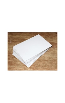 - Mdf Duralit - Beyaz Mdf - 3 Mm 35x50 Cm Resim Kağıdı Ölçüsü
