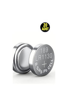 20 Adet Alkaline 189 V10ga Lr54 Ag10 Sr Lr 1130 389 Düğme Pil Terazi-saat-baskül Pili 20 Adet Alkaline 189 V10ga Lr54 Ag10 Sr Lr 1130 389 Düğme Pil Terazi-saat-baskül Pili