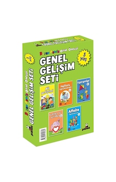 Okul Öncesi 5 Yaş Genel Gelişim Seti 5 Kitap Takım Çok Renkli Okul Öncesi 5 Yaş Genel Gelişim Seti 5 Kitap Takım Çok Renkli