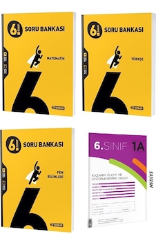6. Sınıf Türkçe+Matematik ve Fen Bilimleri Soru Bankası Seti İle KDS Deneme Sınavı 6. Sınıf Türkçe+Matematik ve Fen Bilimleri Soru Bankası Seti İle KDS Deneme Sınavı