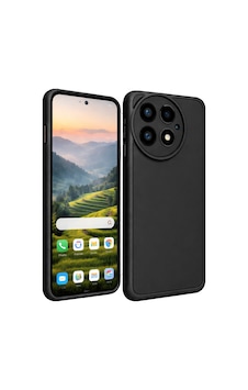 Oneplus 13 Uyumlu Kamera Çıkıntılı Mat Silikon Telefon Kılıfı Siyah Oneplus 13 Uyumlu Kamera Çıkıntılı Mat Silikon Telefon Kılıfı Siyah