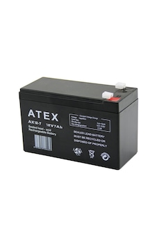 Atex Ax-12 Kalın Kuru Akü 12v 7ah