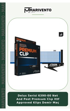 Delux Serisi 6390-00 Net And Post Premıum Clıp Ittf Approved Klips Demir Maç Belirtilmemiş
