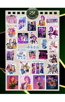 25 Adet Suya Dayanıklı Kpop Demon Hunter Sticker Seti, Araba Ve Laptop Etiketleri Abanoz 25 Adet Suya Dayanıklı Kpop Demon Hunter Sticker Seti, Araba Ve Laptop Etiketleri Abanoz