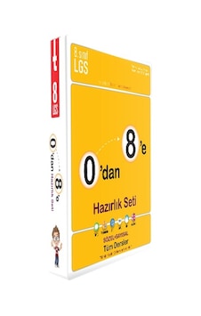 Tonguç 8. Sınıf LGS 0 dan 8 e Hazırlık Seti Tonguç 8. Sınıf LGS 0 dan 8 e Hazırlık Seti