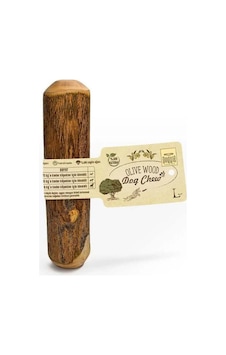 Doğal Zeytin Ağacı Çiğnenebilen Köpek Oyuncağı L 19 X 3,5 Cm - 25 Kg Doğal Zeytin Ağacı Çiğnenebilen Köpek Oyuncağı L 19 X 3,5 Cm - 25 Kg