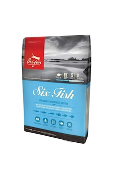 Orijen 6 Fish Balıklı Tahılsız Yetişkin Kedi Maması 5400 G Orijen 6 Fish Balıklı Tahılsız Yetişkin Kedi Maması 5400 G