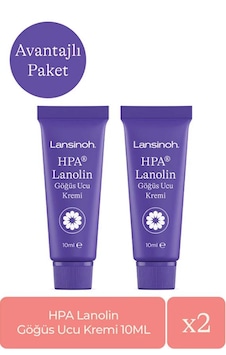 Lansınoh Hpa Lanolin Göğüs Ucu Kremi Avantaj Paketi 10 Ml 2'li Lansınoh Hpa Lanolin Göğüs Ucu Kremi Avantaj Paketi 10 Ml 2'li