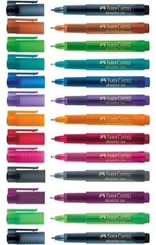 Faber Castell 10 Renk Broadpen Keçeli Kalem 0.8 Mm Faber Castell 10 Renk Broadpen Keçeli Kalem 0.8 Mm
