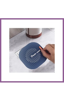 Bezos Süzgeçli Lavabo Gider Koruyucu Mat Gri Rengaren Standart Bezos Süzgeçli Lavabo Gider Koruyucu Mat Gri Rengaren Standart