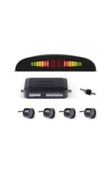 Piranha 6601 Led Ekranlı Araç Park Sensörü 4 Sensörlü Sesli U