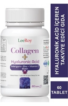 LeeRoy Collagen + Hyaluronic Acid 60 Tablet