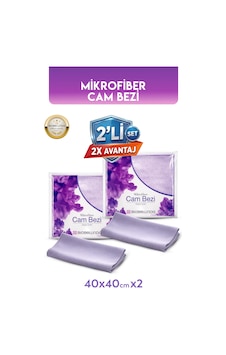 Mikrofiber Cam Bezi Son Teknolojili Kumaş Yapısı İle Yeni Nesil Kumaş 2 Adet Diğer