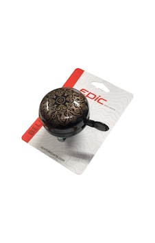 Epic Mandala Desen Metal Bisiklet Zili Siyah