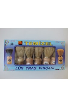Temizel 57 Sakal Fırçası 6'lı