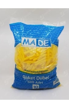 Made Roket Dübel 10 Mm 500 Adet Made Roket Dübel 10 Mm 500 Adet