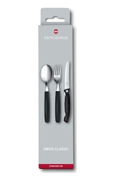 Victorinox 6.7192.f3 Swiss Classic 3 Parça Masa Seti Siyah Victorinox 6.7192.f3 Swiss Classic 3 Parça Masa Seti Siyah