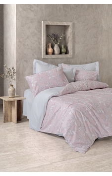 Cotton Box Saten Çift Kişilik Nevresim Takımı Hollis Gri Cotton Box Saten Çift Kişilik Nevresim Takımı Hollis Gri