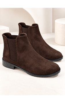 Dabab Shoes Maral Kadın Acı Kahve Süet Yuvarlak Burun Lastik Detaylı 3 Cm Topuklu Kaymaz Taban Chelsea Bot Bootie Kahverengi Dabab Shoes Maral Kadın Acı Kahve Süet Yuvarlak Burun Lastik Detaylı 3 Cm Topuklu Kaymaz Taban Chelsea Bot Bootie Kahverengi