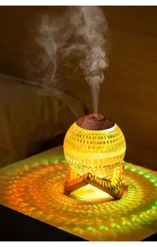 Işıklı Aroma Difüzör Hava Nemlendirici Cam Görünümlü Işıklı Loş Dekor Hava Nemlendirici Işıklı Aroma Difüzör Hava Nemlendirici Cam Görünümlü Işıklı Loş Dekor Hava Nemlendirici