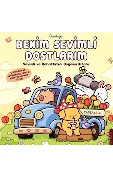 Benim Sevimli Dostlarım & Sevimli Ve Rahatlatıcı Boyama Kitabı...