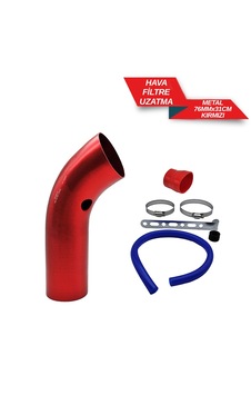 Hava Filtre Uzatma Metal 76 Mm X31 Cm Kırmızı 4686332 Hava Filtre Uzatma Metal 76 Mm X31 Cm Kırmızı 4686332
