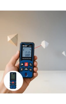 Astraltech Lazer Ölçüm Cihazı 50 Metre Alan Ve Mesafe Hesaplama