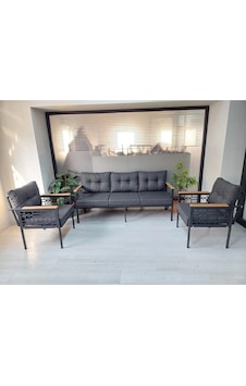 İnci Balkon-bahçe-kafe-çay Seti-koltuk Oturma Takımı-oturma Grubu Çstakımlazer Antrasit Siyah Antrasit - Siyah İnci Balkon-bahçe-kafe-çay Seti-koltuk Oturma Takımı-oturma Grubu Çstakımlazer Antrasit Siyah Antrasit - Siyah
