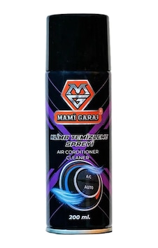 Klima Temizleyici Sprey 200 Ml Koku Giderici Ve Bakteri Temizleyici