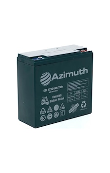 Azimuth 12v 24 Ah Elektirkli Bisiklet Aküsü