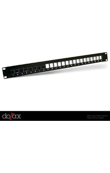 Dorax 24 Port Utp Boş Patch Panel Dorax 24 Port Utp Boş Patch Panel