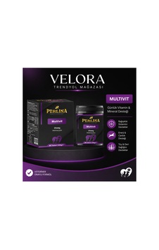 Perlina Multivit Kedi Ve Köpek Multivitamin Takviyesi 80 Tablet 120 Gr Bağışıklık, Tüy Ve Deri Desteği - 886324142