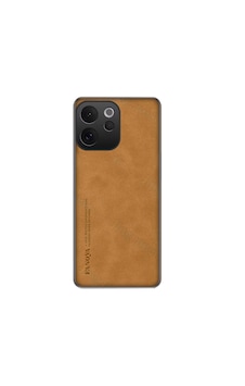 Microcase Vivo V70 5g İle Uyumlu Luxury Leather Serisi Deri Desenli Plastik Koruma Kılıf - Al8125 Kahverengi Microcase Vivo V70 5g İle Uyumlu Luxury Leather Serisi Deri Desenli Plastik Koruma Kılıf - Al8125 Kahverengi