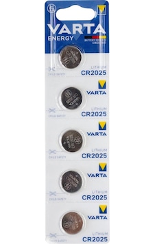 VARTA CR2025 3 VOLT LİTYUM PİL 5Lİ PAKET VARTA CR2025 3 VOLT LİTYUM PİL 5Lİ PAKET