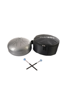 Clapbox Çelik Silver Tongue Drum Clapbox Çelik Silver Tongue Drum