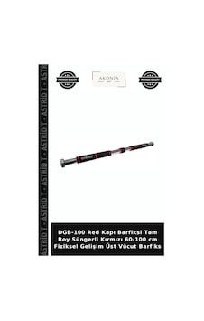 Dgb-100 Red Kapı Barfiksi Tam Boy Süngerli Kırmızı 60-100 Cm Fiziksel Gelişim Üst Vücut Barfiks Dgb-100 Red Kapı Barfiksi Tam Boy Süngerli Kırmızı 60-100 Cm Fiziksel Gelişim Üst Vücut Barfiks
