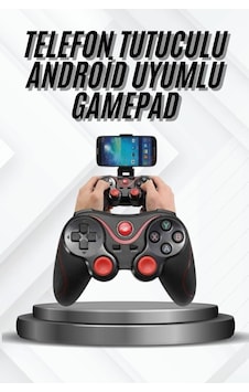 Yeni Nesil X3 Gamepad Android Uyumlu Telefon Tutucu Özellikli Joystick - Karbul4986-8551 Renkli Yeni Nesil X3 Gamepad Android Uyumlu Telefon Tutucu Özellikli Joystick - Karbul4986-8551 Renkli