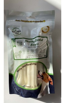 Eco Natura Pet Healty Dental Bones Beyaz Pres Kemik 13 Cm 3'lü 180 Gr