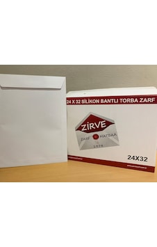 Torba Zarf 24x32 110 Gam 1.Hamur Silikonlu 250 Adet Torba Zarf 24x32 110 Gam 1.Hamur Silikonlu 250 Adet