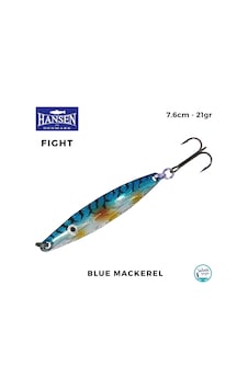 Hansen Fight Kaşık 7.6cm 21gr Blue Mackerel Hansen Fight Kaşık 7.6cm 21gr Blue Mackerel