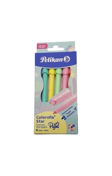 Pelikan Keçeli Kalem Colorella Pastel 6 Renk Keçeli Kalem Pelikan Keçeli Kalem Colorella Pastel 6 Renk Keçeli Kalem