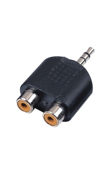 Estello Eb-1013 2 X Rca -3.5 Mm Stereo Çevirici Jak Adaptör Estello Eb-1013 2 X Rca -3.5 Mm Stereo Çevirici Jak Adaptör