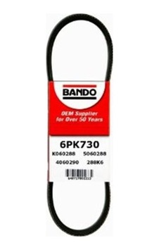 Bando Kanallı Kayış Partner- Berlıngo 1.8d 1.9d 8v 96-99 -p206-p207-p306-p307-c2-c3-c4- Fıat -nıssan 6834 Bando 6pk0730 9620903880 5750.gc 5750.lc