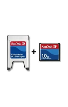 Pmr 1 Gb Compact Flash Hafıza Kartı + Pcmcıa Kart Okuyucu Pmr 1 Gb Compact Flash Hafıza Kartı + Pcmcıa Kart Okuyucu
