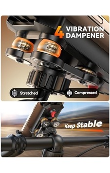 Joyroom Bike Phone Holder Mount, Phone Mount, Dirt Bike For All 4.7-7.0" Phones, Motorcycle Phone Mount For 16 Pro Max/15/14/13/12 S25/s24/s23 4296 Joyroom Bike Phone Holder Mount, Phone Mount, Dirt Bike For All 4.7-7.0" Phones, Motorcycle Phone Mount For 16 Pro Max/15/14/13/12 S25/s24/s23 4296