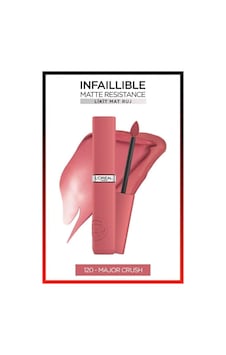L'Oreal Paris Infaillible Matte Resistance Likit Mat Ruj 120 Major Crush L'Oreal Paris Infaillible Matte Resistance Likit Mat Ruj 120 Major Crush