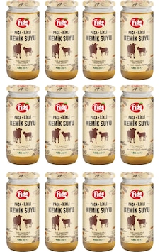 Fide Paça + İlikli Kemik Suyu 12 x 480 ML Fide Paça + İlikli Kemik Suyu 12 x 480 ML
