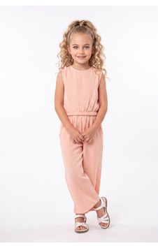 Mnk Baby & Kids Kız Çocuk Pamuklu Müslin Rahat Takım M00826 Somon Mnk Baby & Kids Kız Çocuk Pamuklu Müslin Rahat Takım M00826 Somon