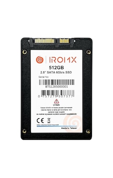 Iromx Ir512gs3 512 Gb 500-480mb/s Sata 2.5 İnch Ssd Harddisk Iromx Ir512gs3 512 Gb 500-480mb/s Sata 2.5 İnch Ssd Harddisk