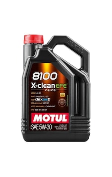 Motul 8100 X-Clean Efe C2/C3 SAE 5W-30 Tam Sentetik Motor Yağı 5 L